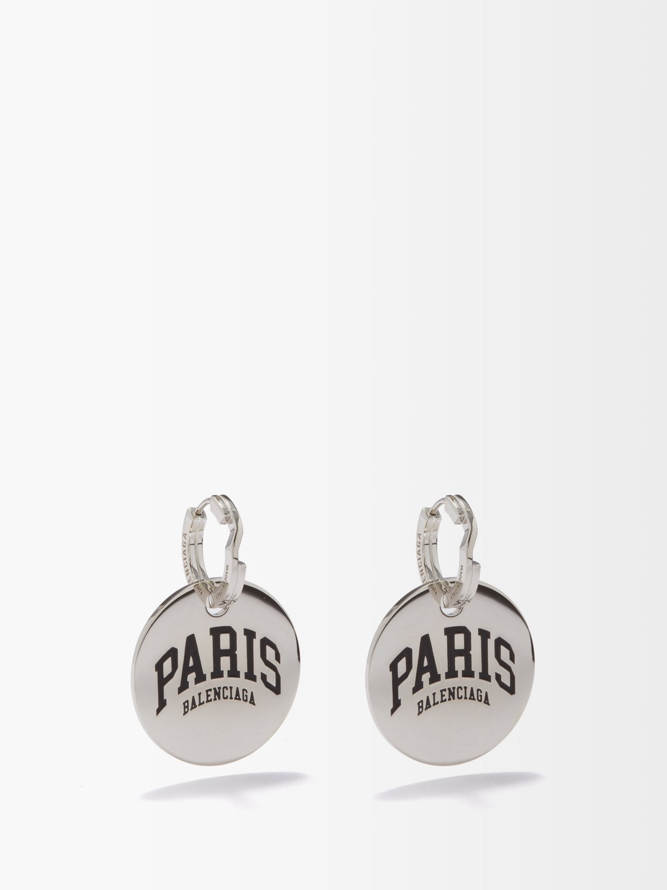 Boucles doreilles à pendant logo Paris Matchesfashion Femme Accessoires Bijoux Boucles doreilles 