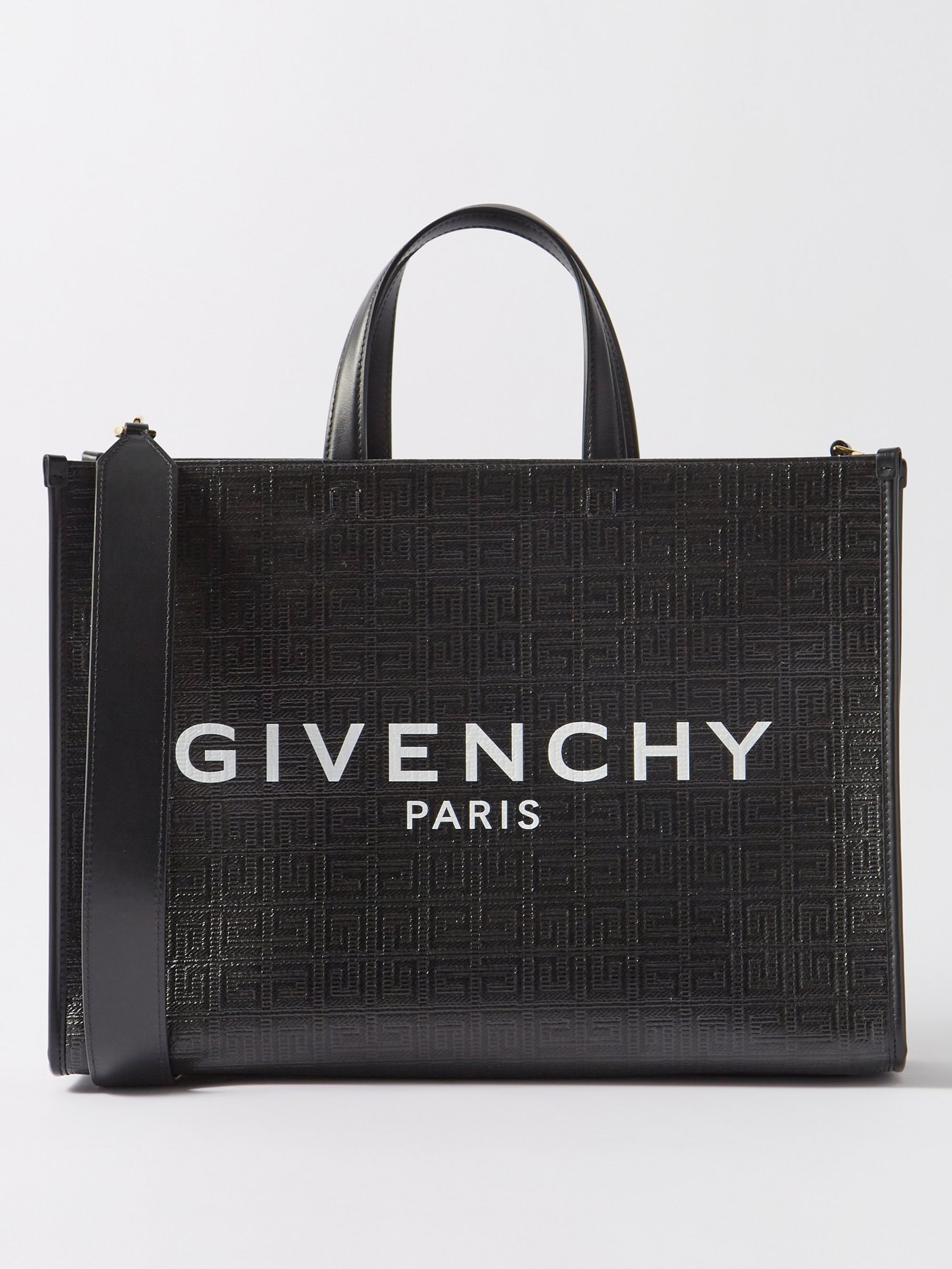 GIVENCHY/G-トート ミディアム コーティングキャンバスバッグ - jsl.com.br