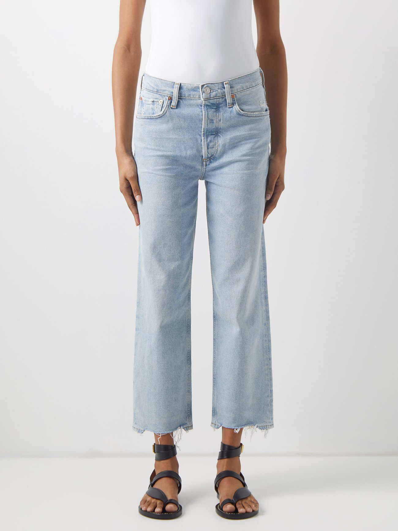 Blue Florence straight-leg jeans | Citizens of Humanity