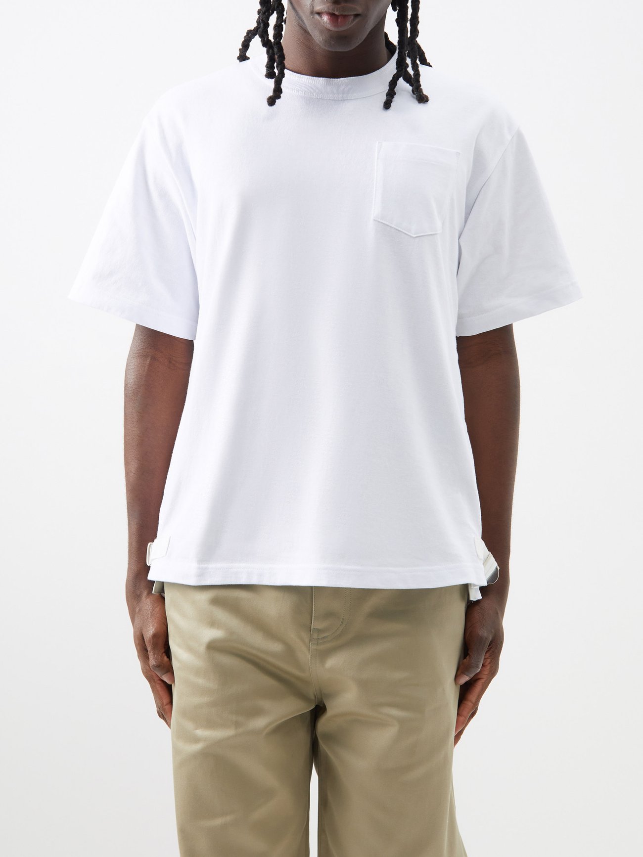 人気SALE正規品 sacai 21SS Satin X Cotton Jersey Tシャツ 2 fr8pS