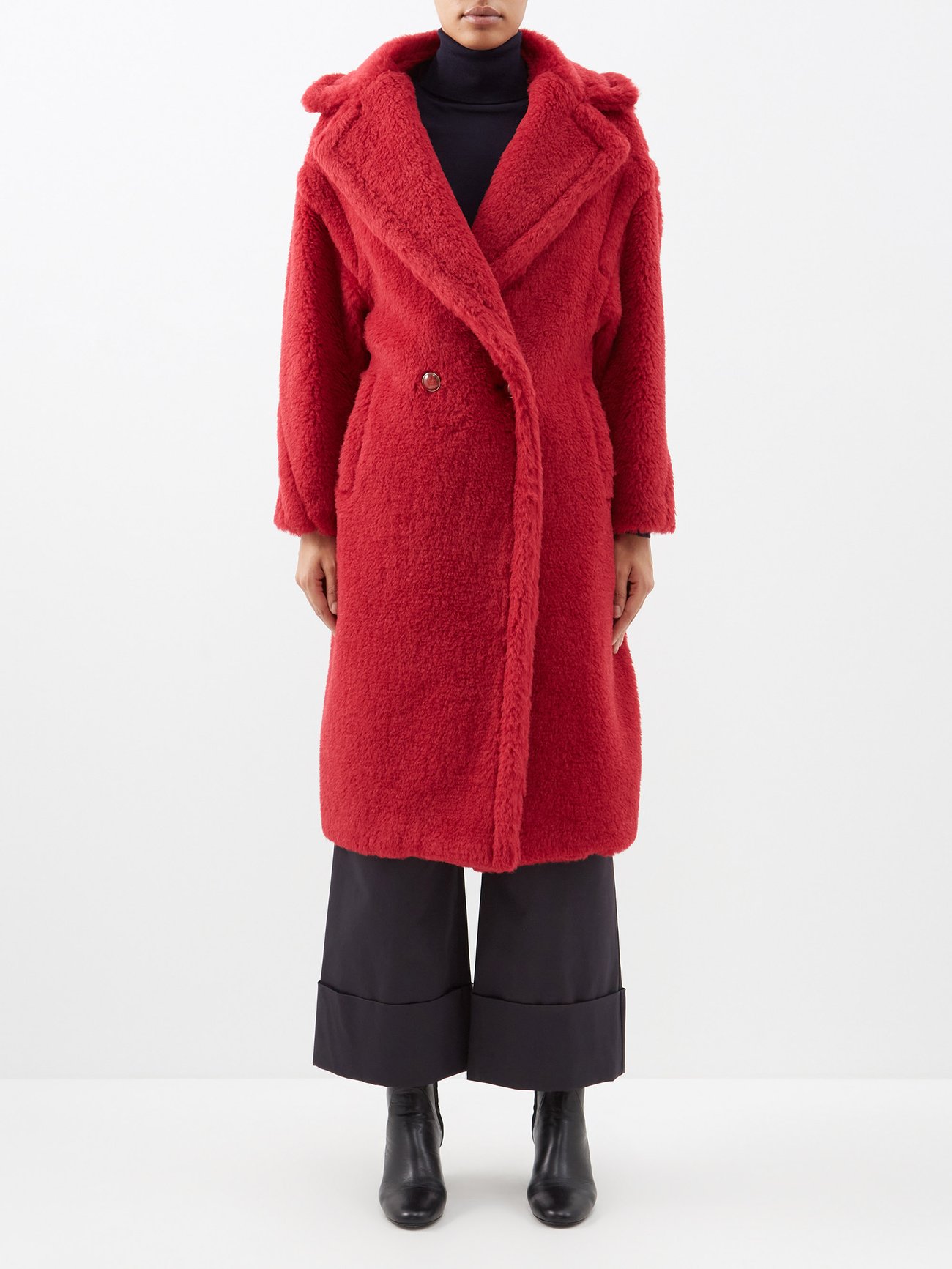 Red Lina coat | Max Mara | MATCHESFASHION UK