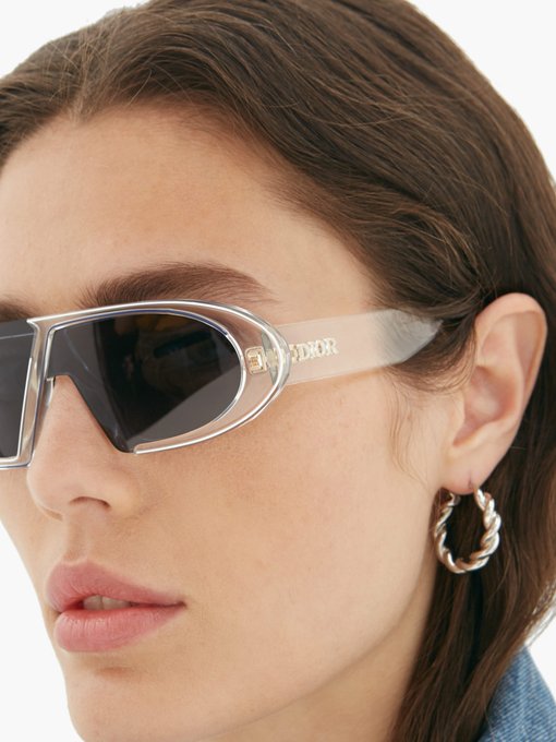 CD oval acetate sunglasses | DIOR 