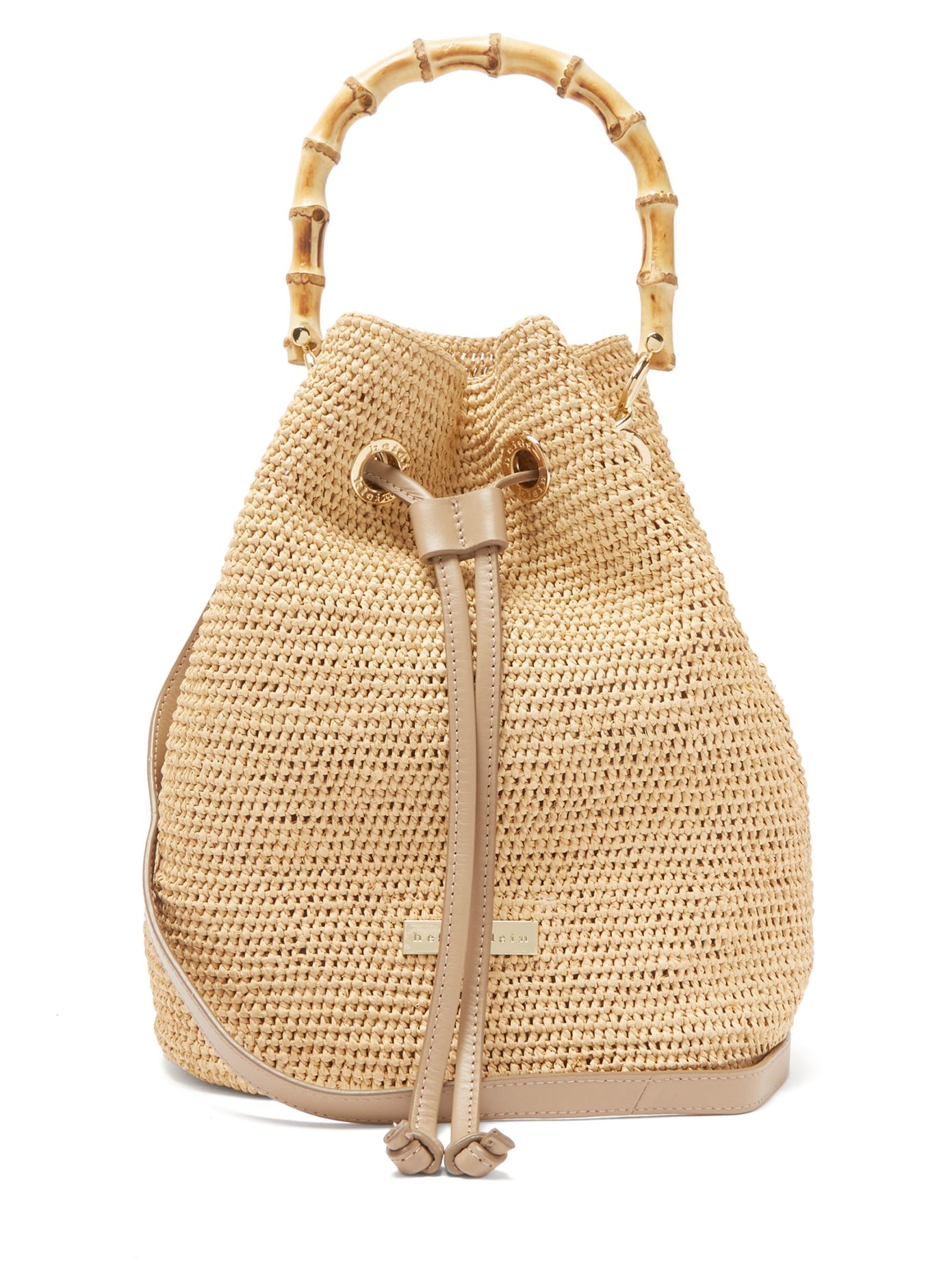 heidi klein raffia bag