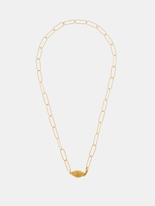 Alighieri L'incognito 24kt gold choker necklace