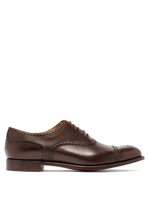 Wilfred leather semi-brogues | Cheaney 