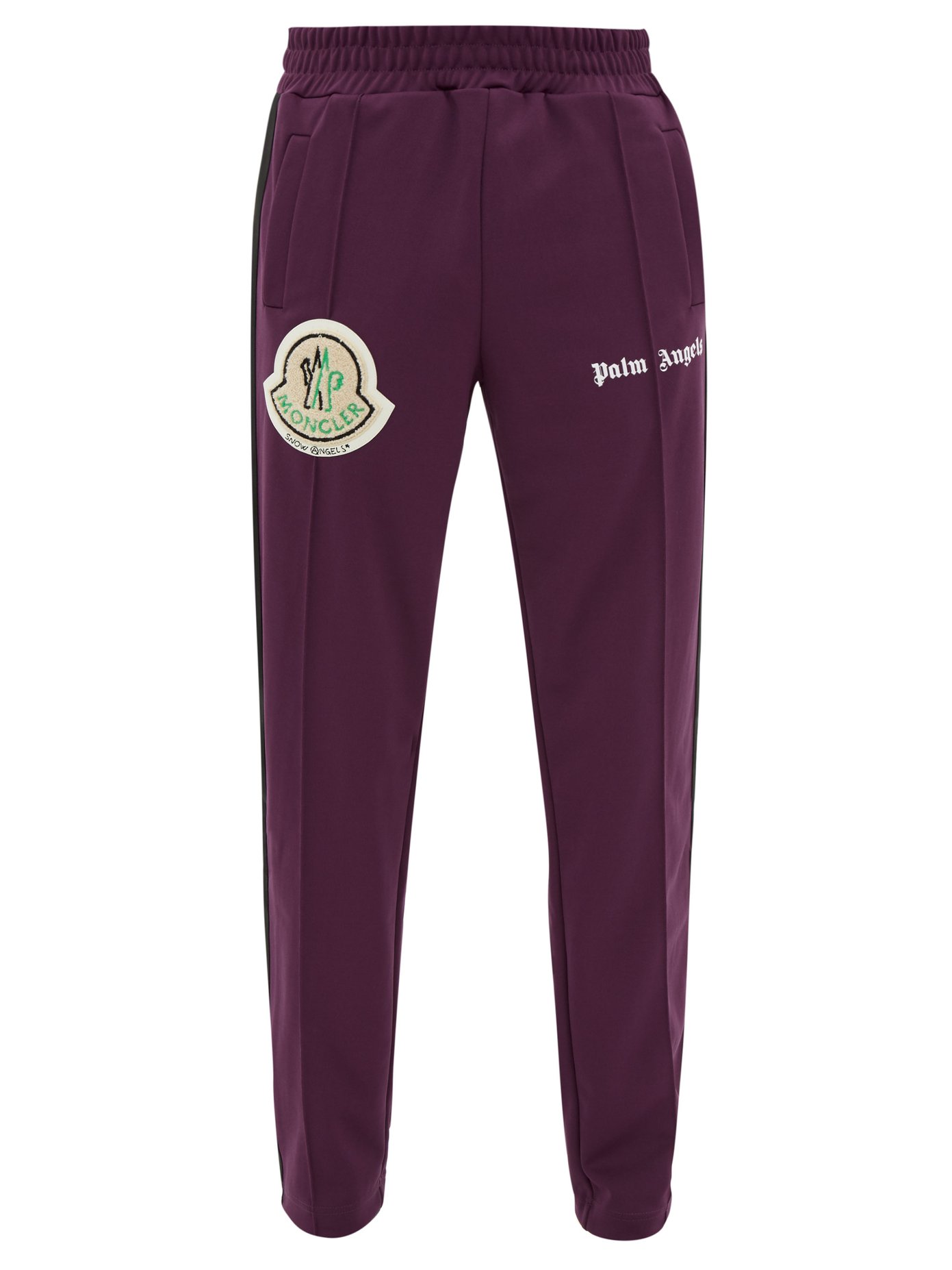 palm angels track pants purple