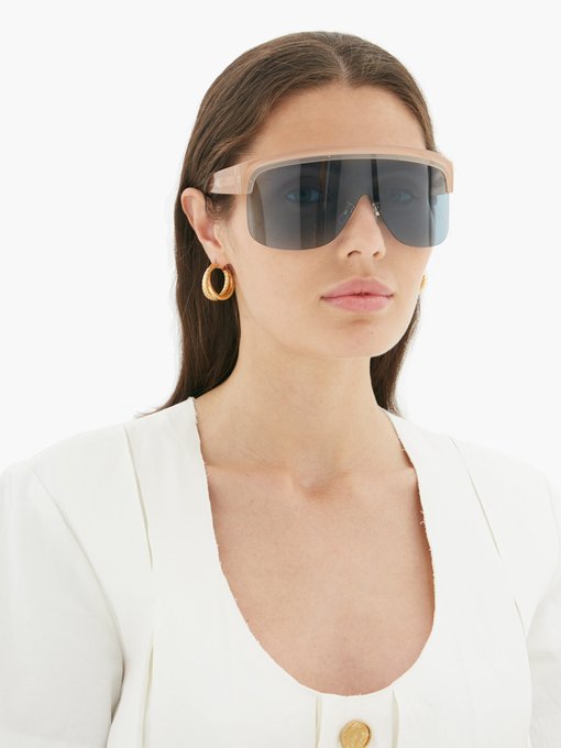 Show D-frame visor sunglasses | Loewe 