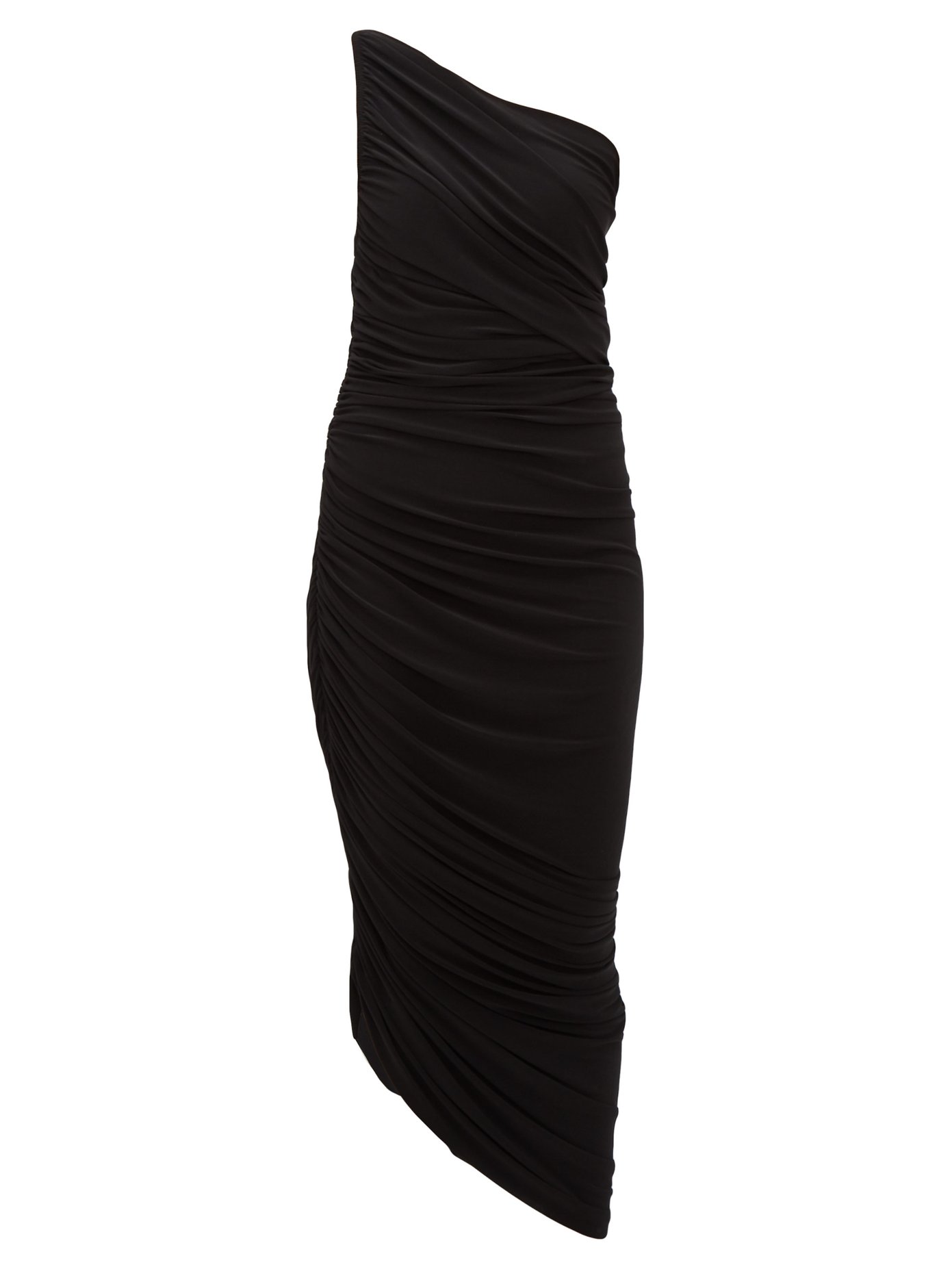 Buy > norma kamali ruched dress > in stock