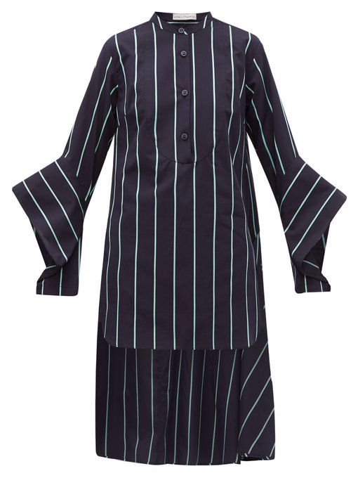 Echo open-cuff striped cotton shirt | Palmer//Harding | MATCHESFASHION UK