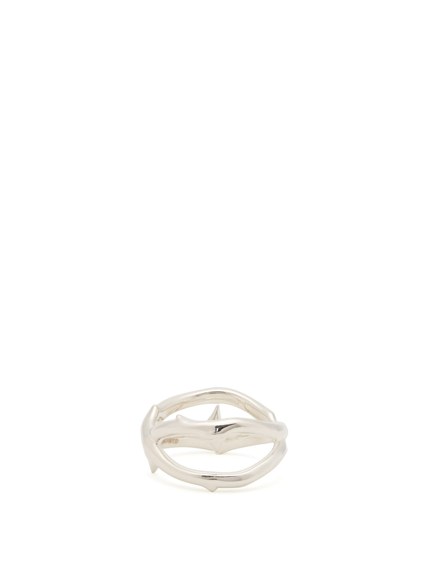 Rose Thorn Ring Sterling Silver