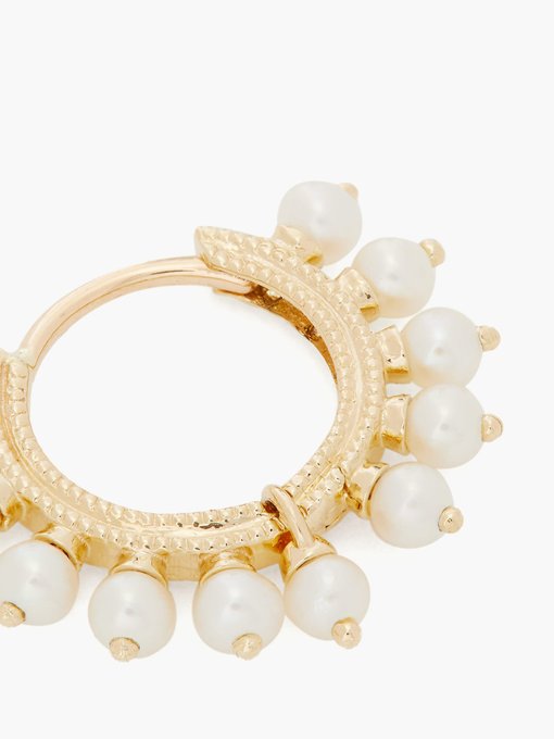 Coronet pearl & 18kt gold single earring | Maria Tash | MATCHESFASHION UK
