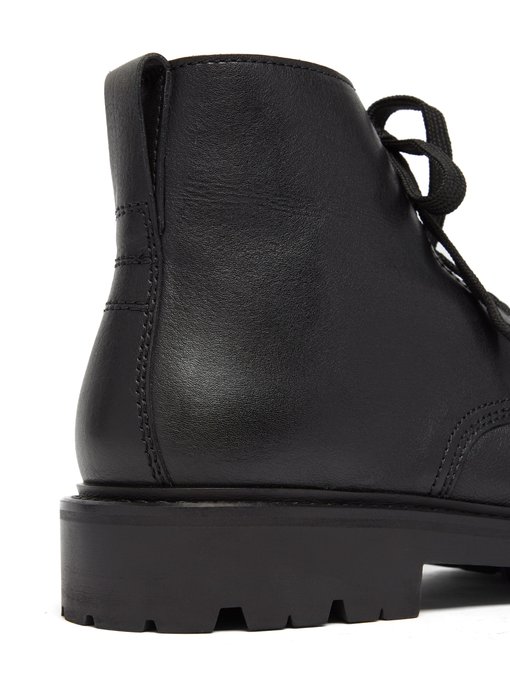 Camp Lace Up Leather Boots Isabel Marant Matchesfashion Uk