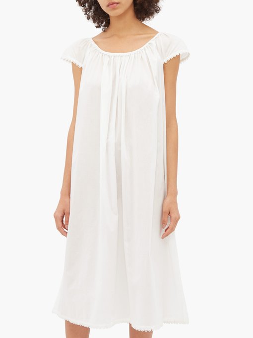 white cotton nightdresses uk