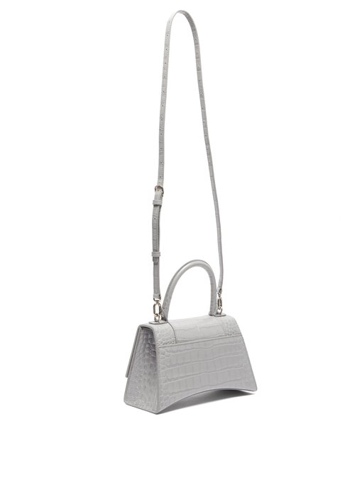 balenciaga grey hourglass bag