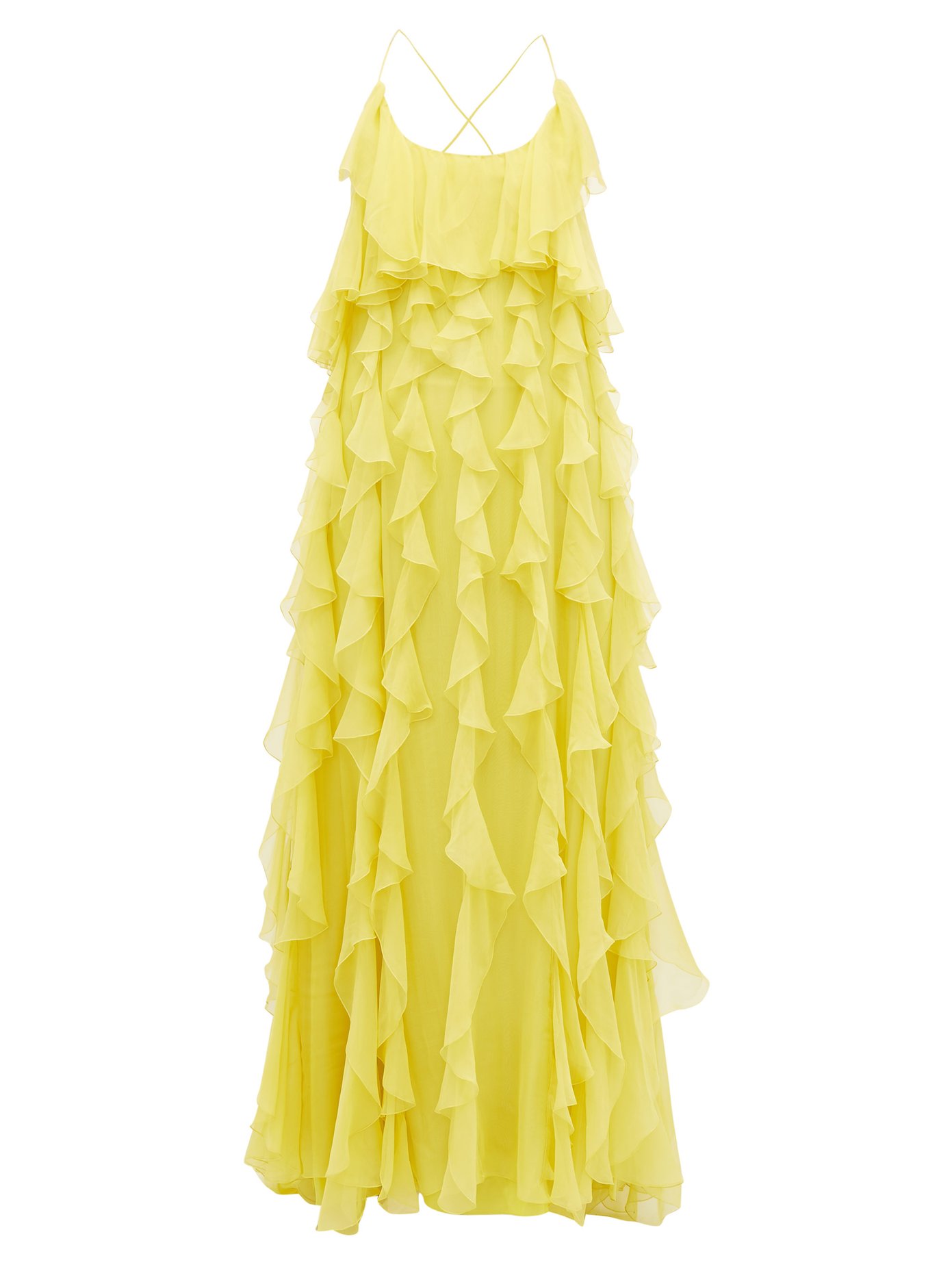 yellow valentino dress