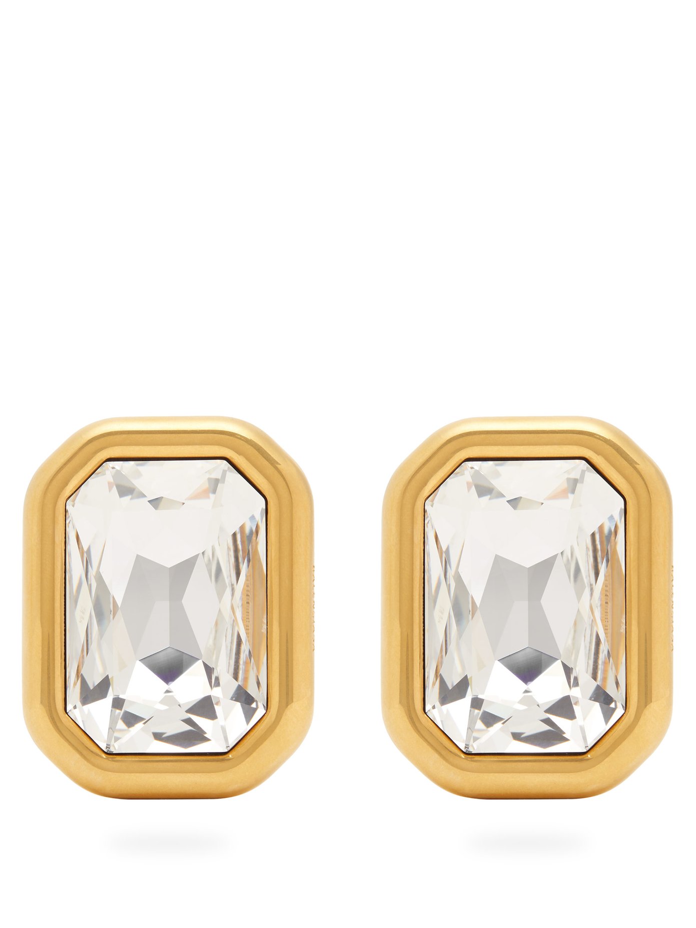 Dallas crystal clip earrings 