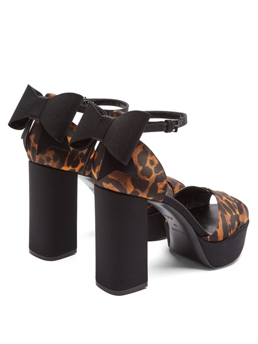 gabor leopard print sandals