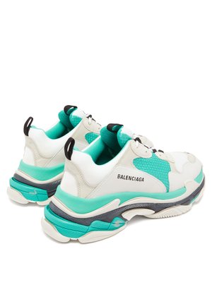 Balenciaga Blue & Pink Track Trainers Lil Baby