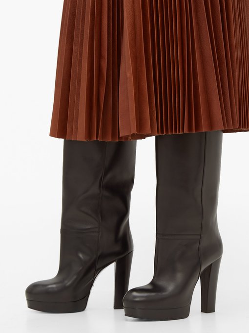 gucci high knee boots