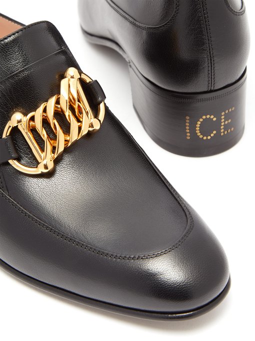 Ebal Horsebit leather loafers | Gucci 