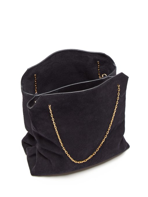 small navy clutch bag