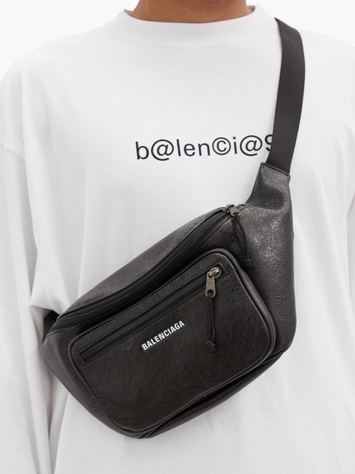 Luxury bag  Balenciaga Explorer belt bag in red nylon