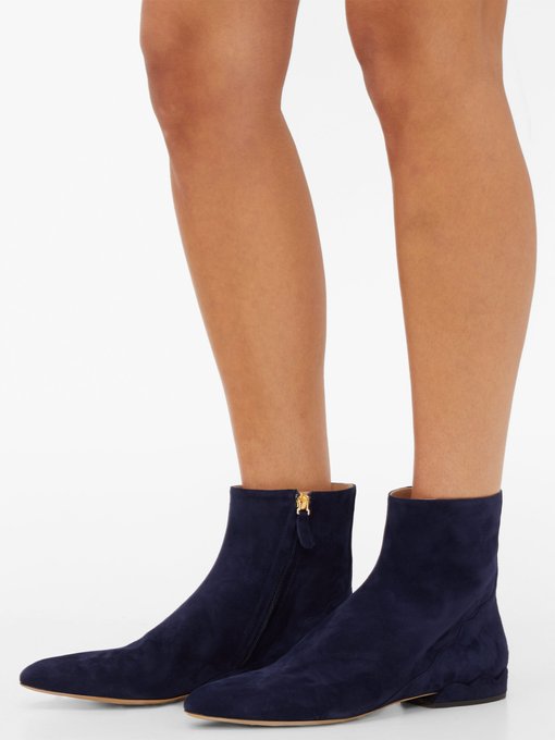 chloe suede boots