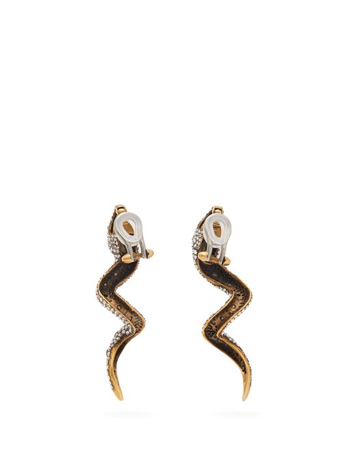 snake earrings gucci