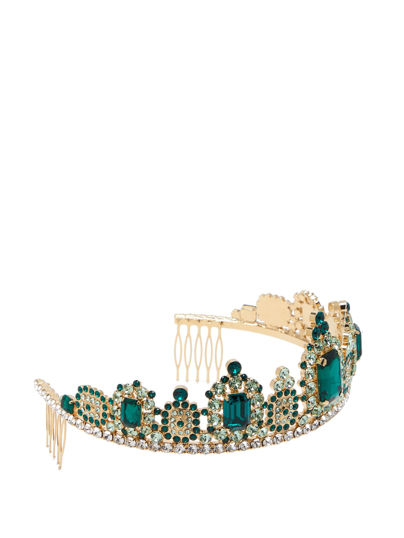 Crystal-embellished tiara | Dolce 