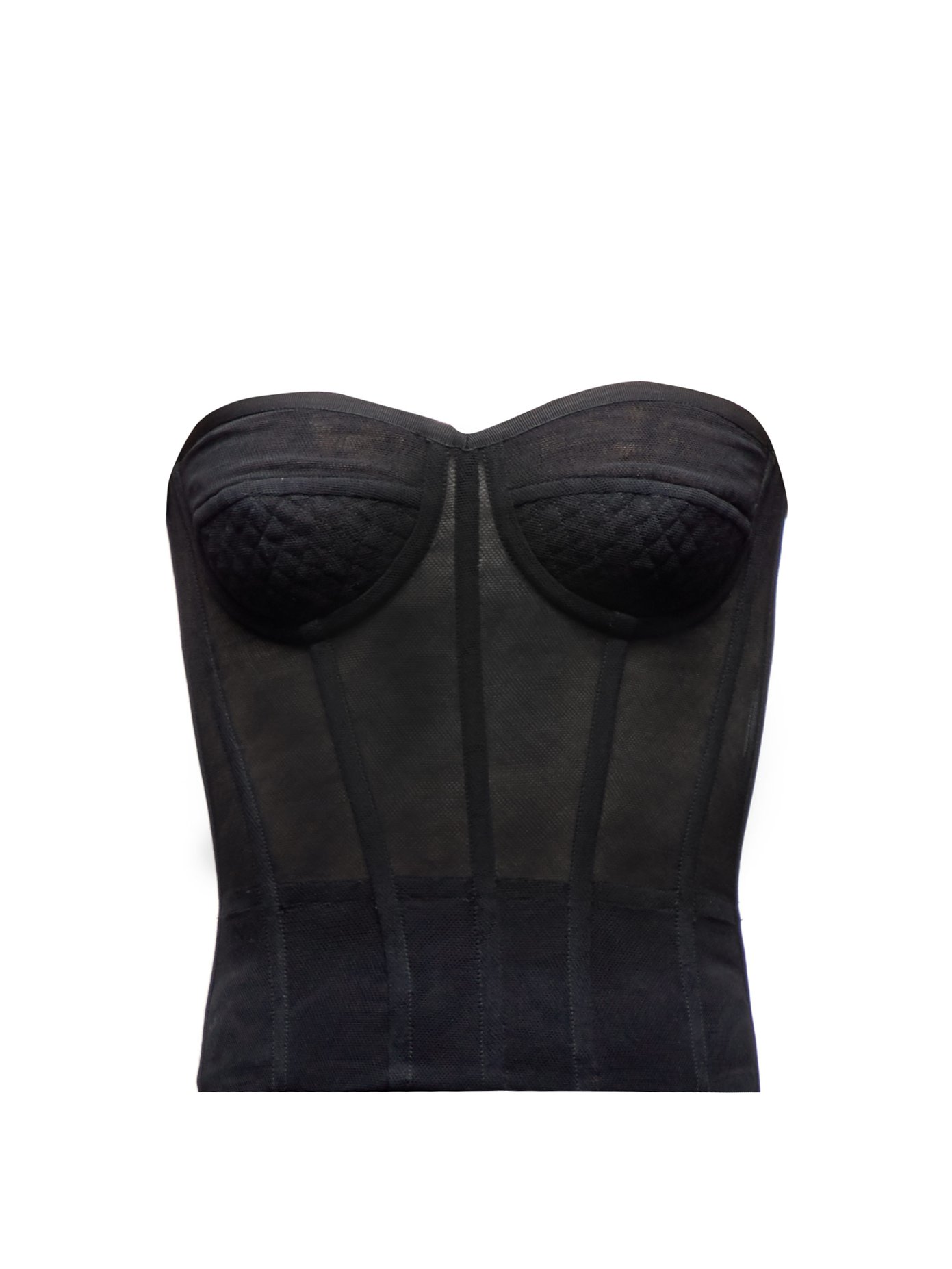 bustier resille