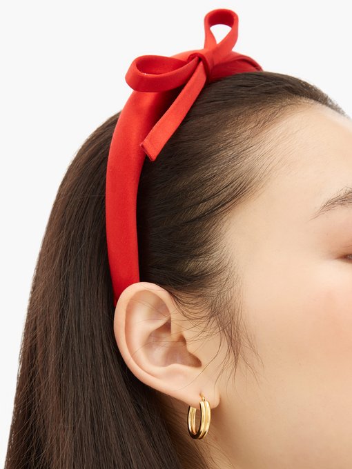 prada bow headband