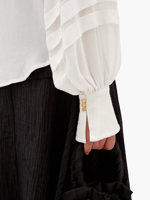 Acacia bishop-sleeve blouse | Aje | MATCHESFASHION US