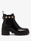 gucci trip leather chelsea boots