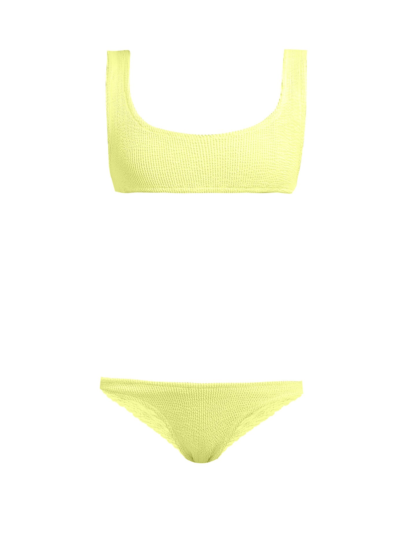 scrunch material bikini