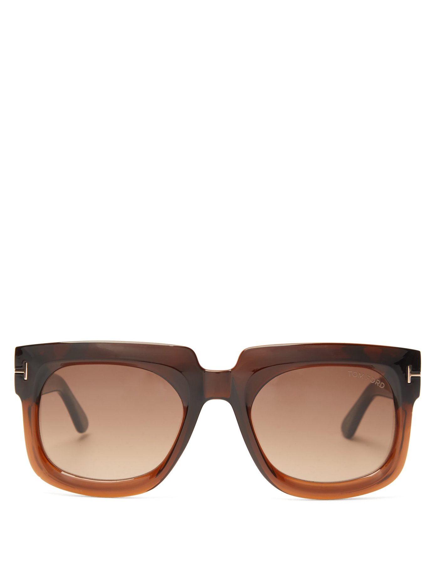 T Monogram Square Acetate Sunglasses Tom Ford Eyewear Matchesfashion Us