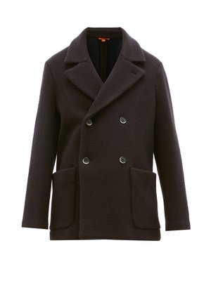 Stramonio double-breasted wool-blend coat | Barena Venezia ...