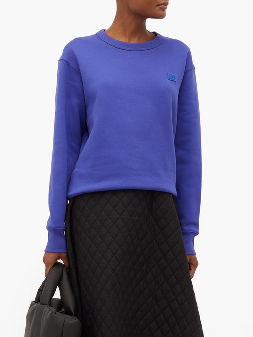 acne studios blue sweatshirt