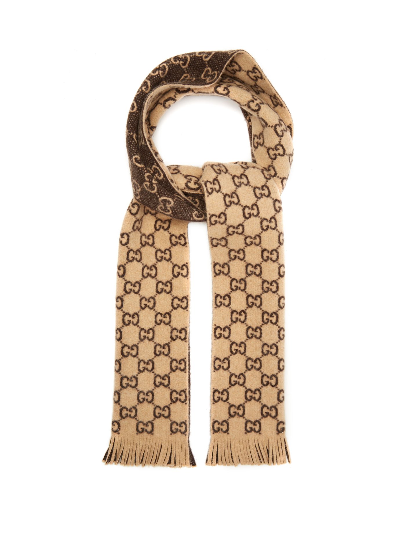 gucci wool scarf
