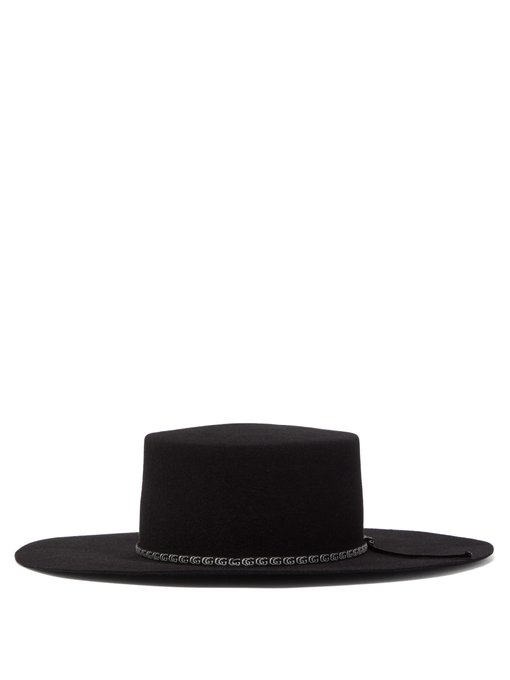 gucci flat brim hat