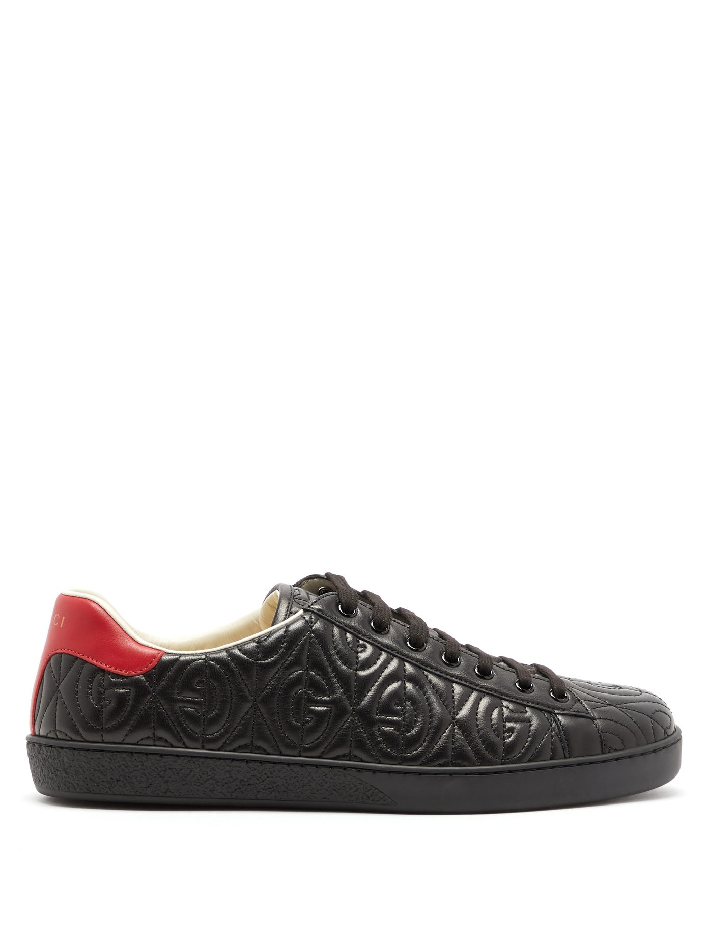 Ace GG quilted-leather trainers | Gucci 