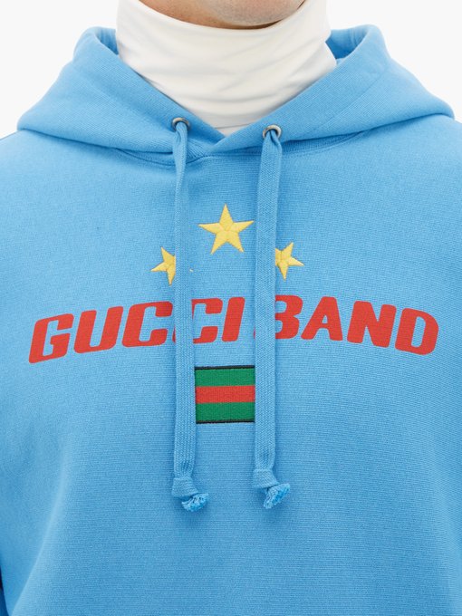 gucci hoodie blue