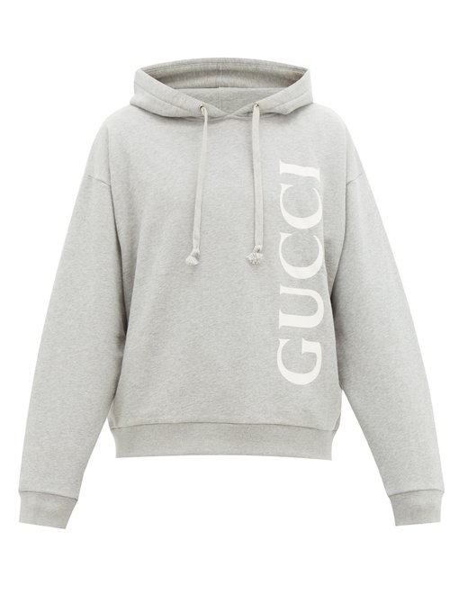 cotton sweatshirt with gucci logo