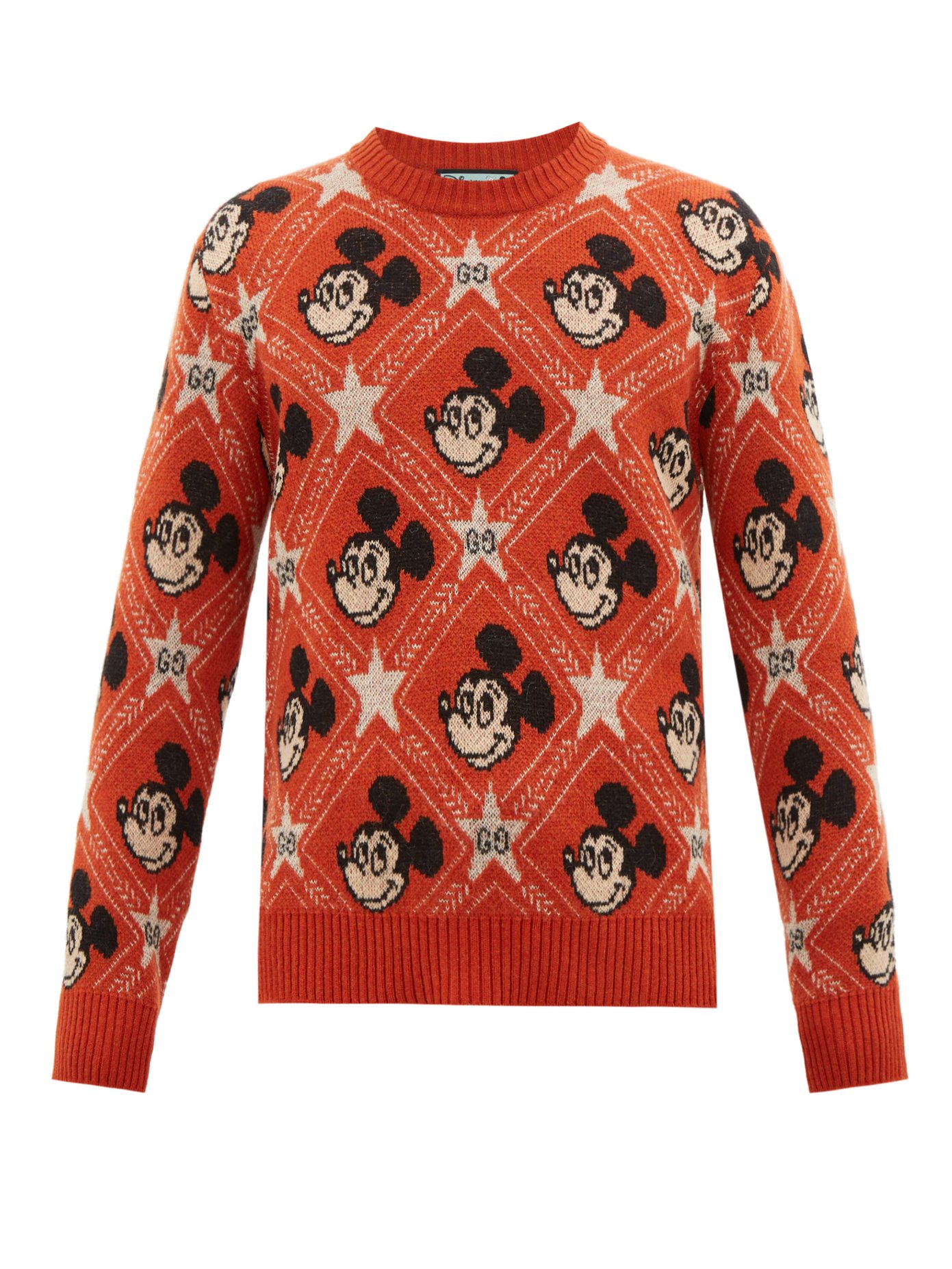 Mickey Mouse jacquard-knit sweater 