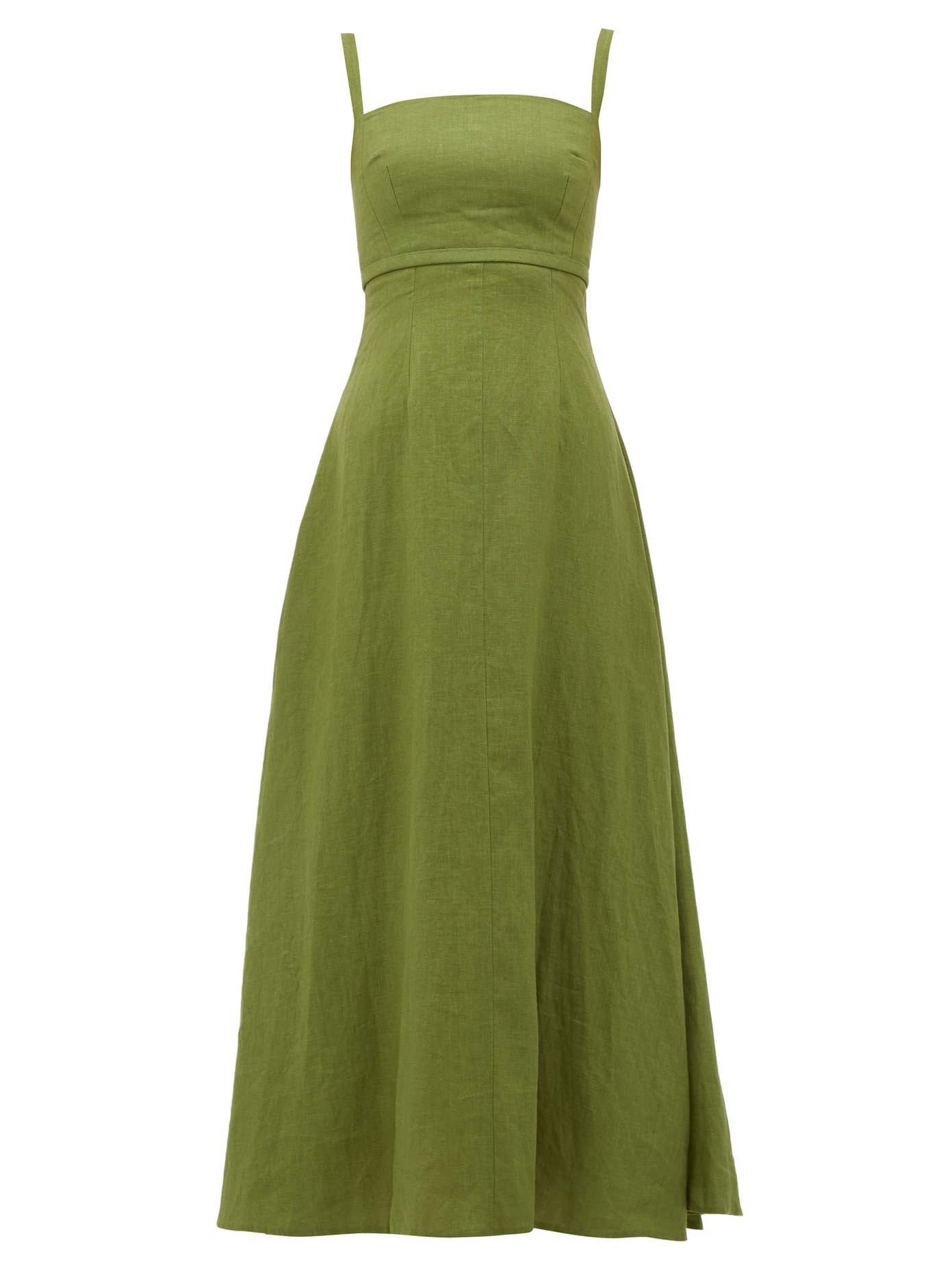 next green midi dress