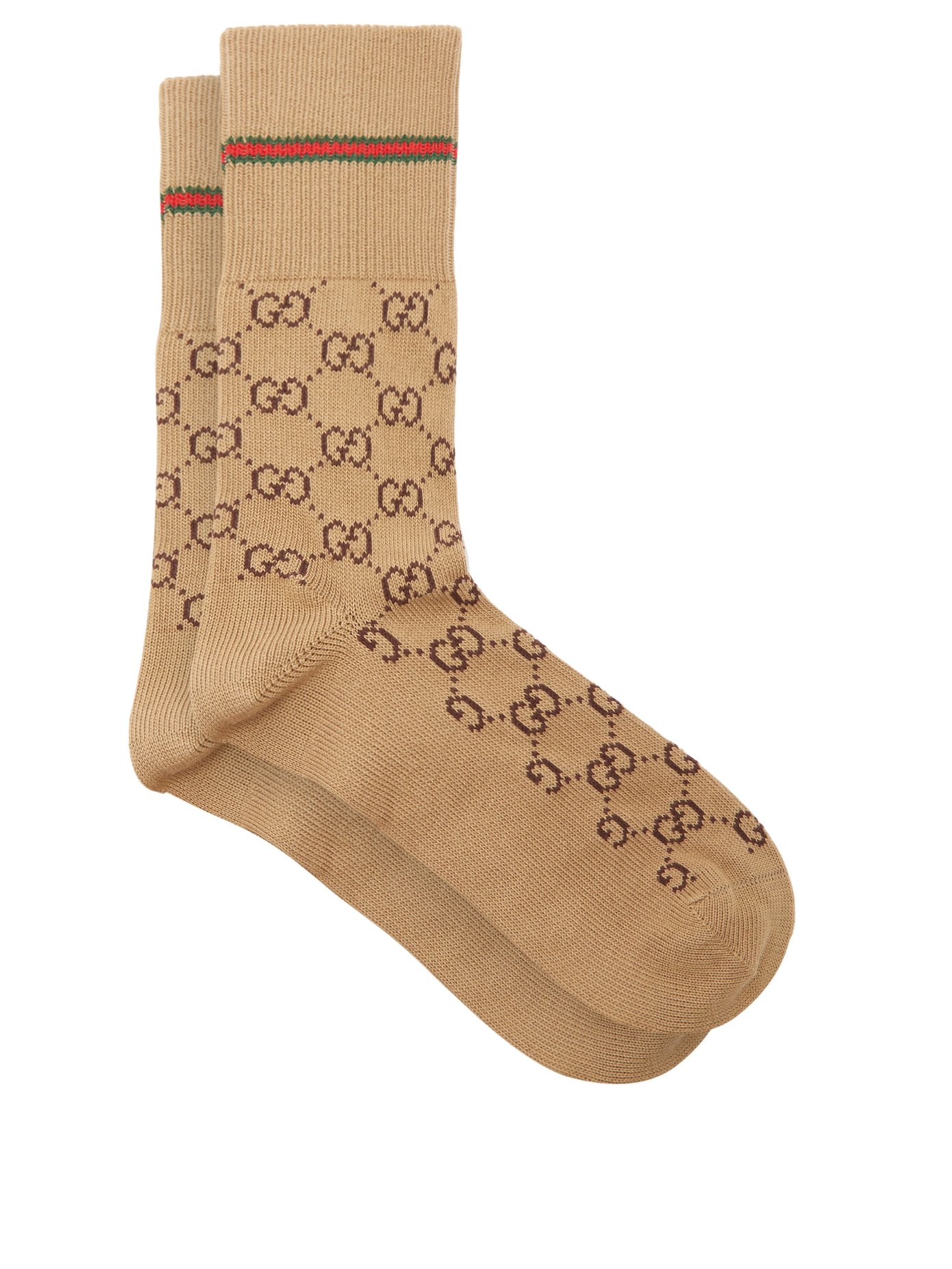 GG Supreme-intarsia cotton-blend socks 