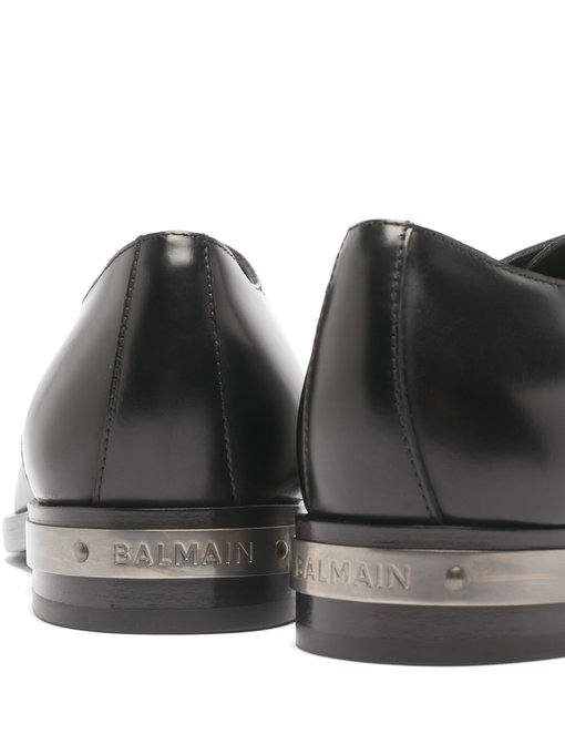 Prince leather derby shoes | Balmain 