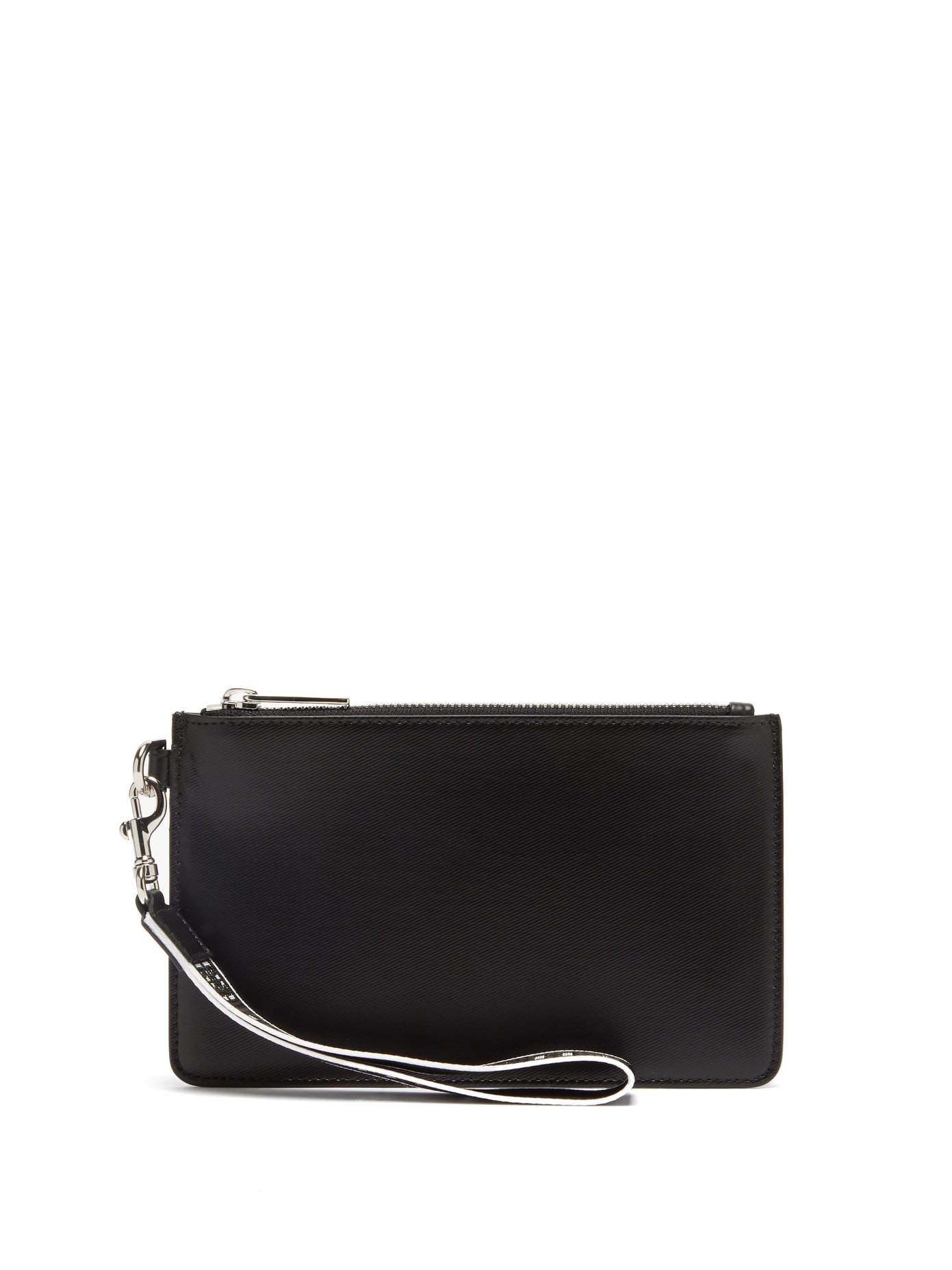 Leather pouch with strap | Givenchy 