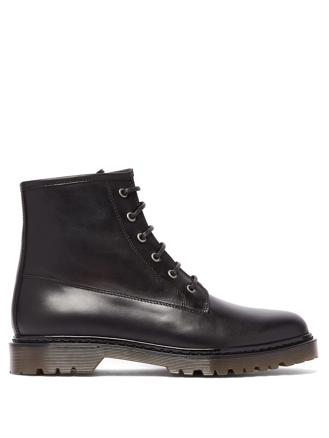 Ezra lace-up leather boots | A.P.C 