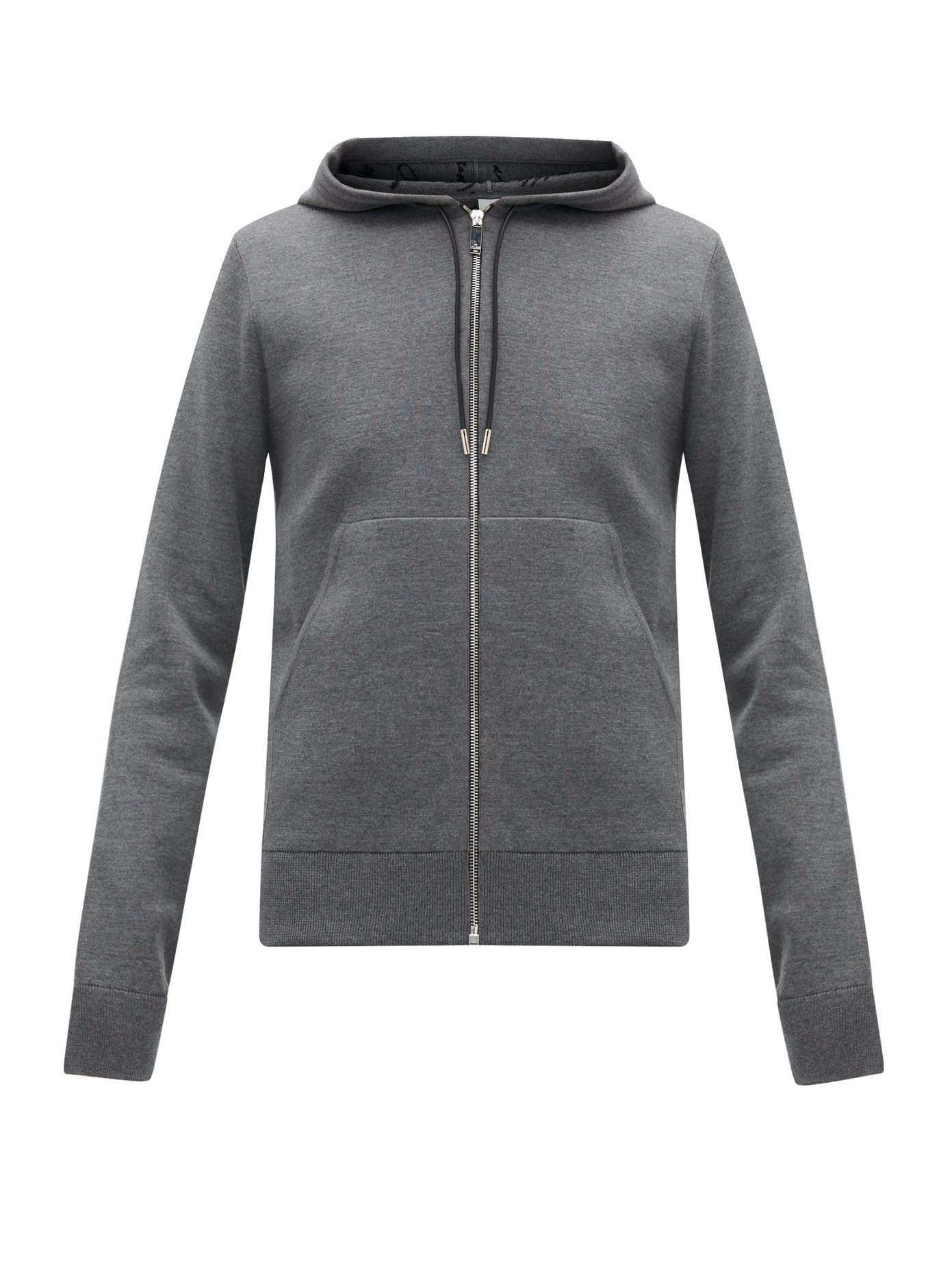 wool lined hoodie