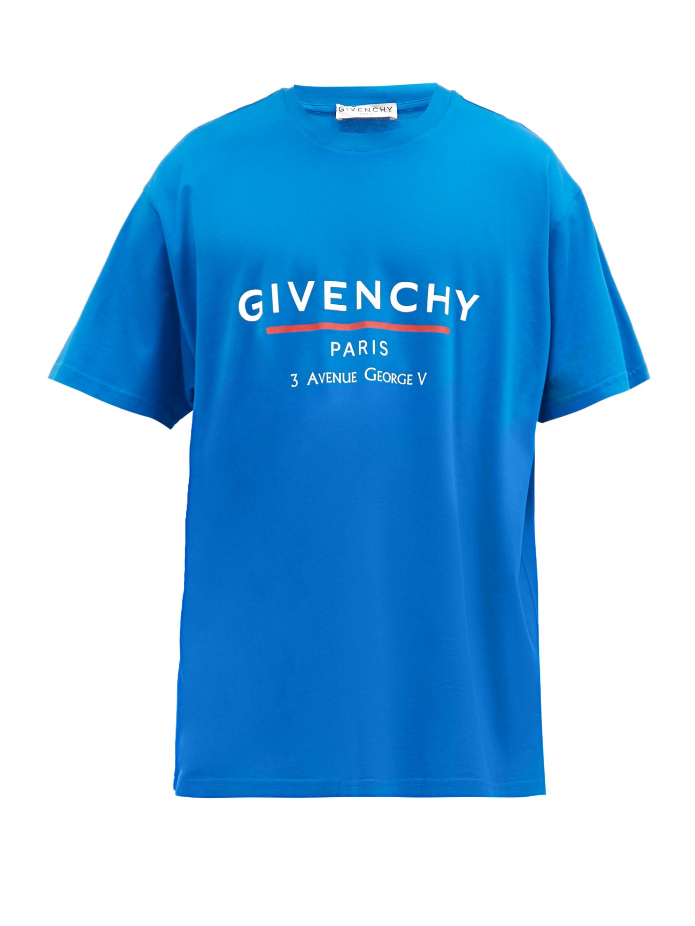givenchy shirt blue